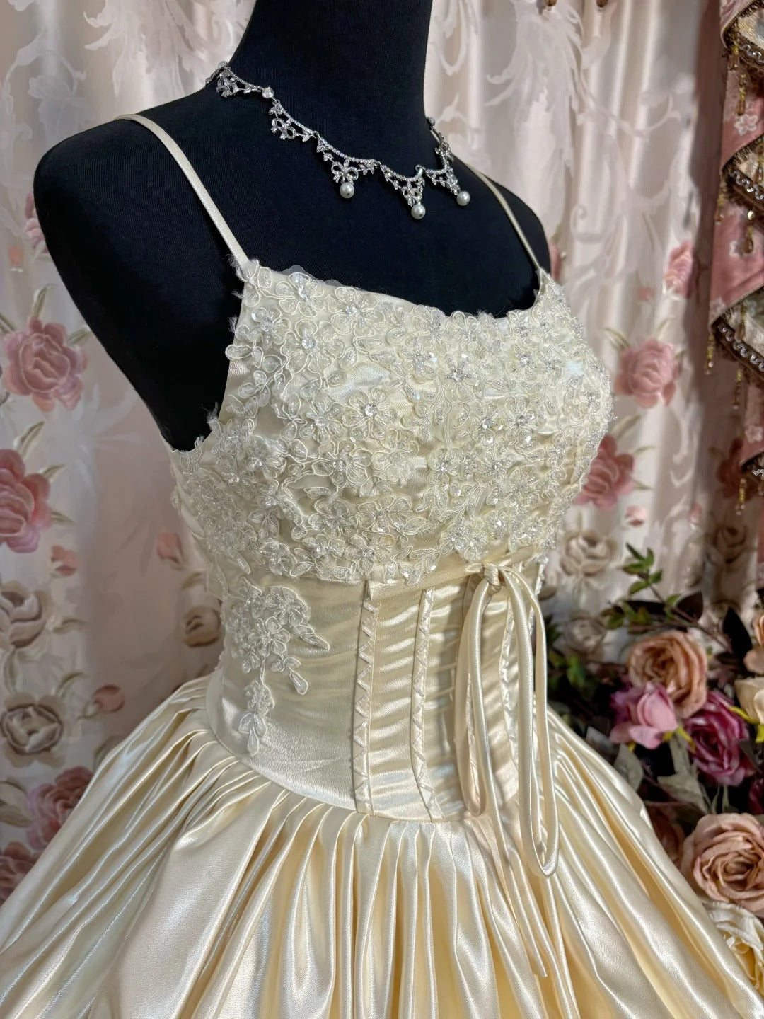 A Line Ball Gown Long Princess Dress, Formal Evening Gowns S6856