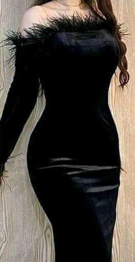 Sexy Evening Gown Black Mermaid Long Prom Dress S6777