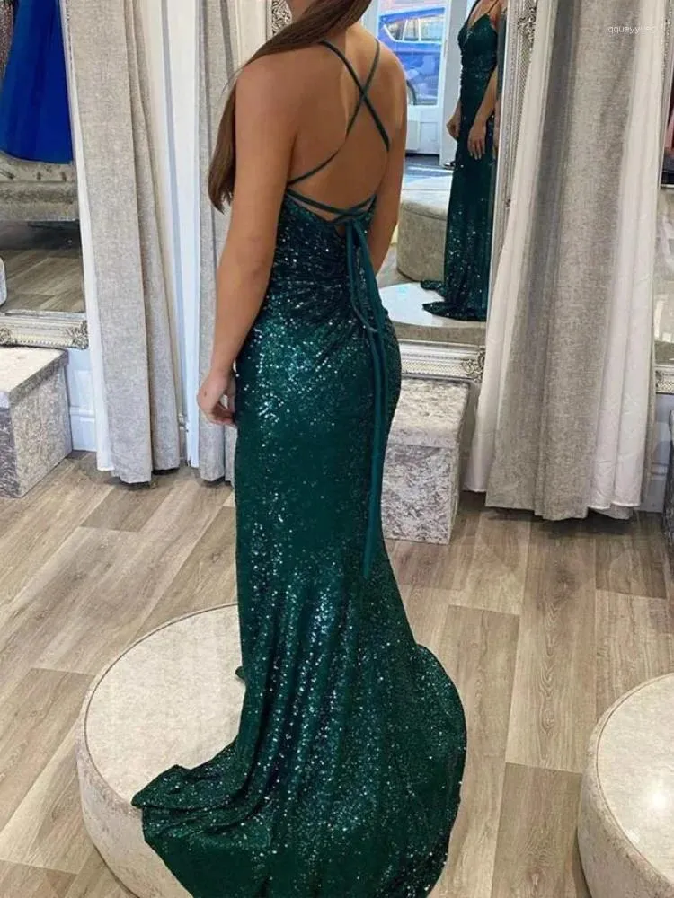 Special Occasion Dresses Sexy Sequin Prom Dress S2482