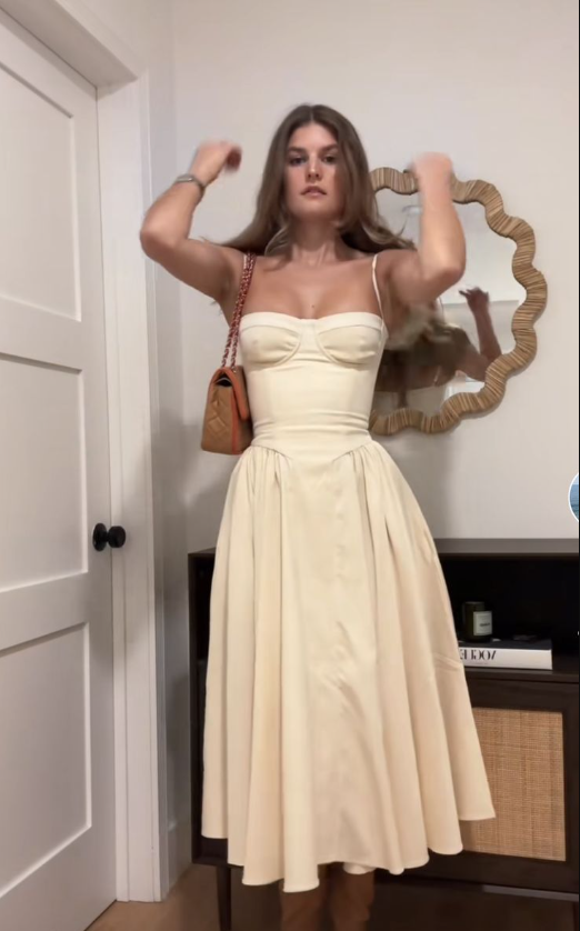 Elegant A-Line Spaghetti Straps Evening Dress Birthday Party Dress S6818