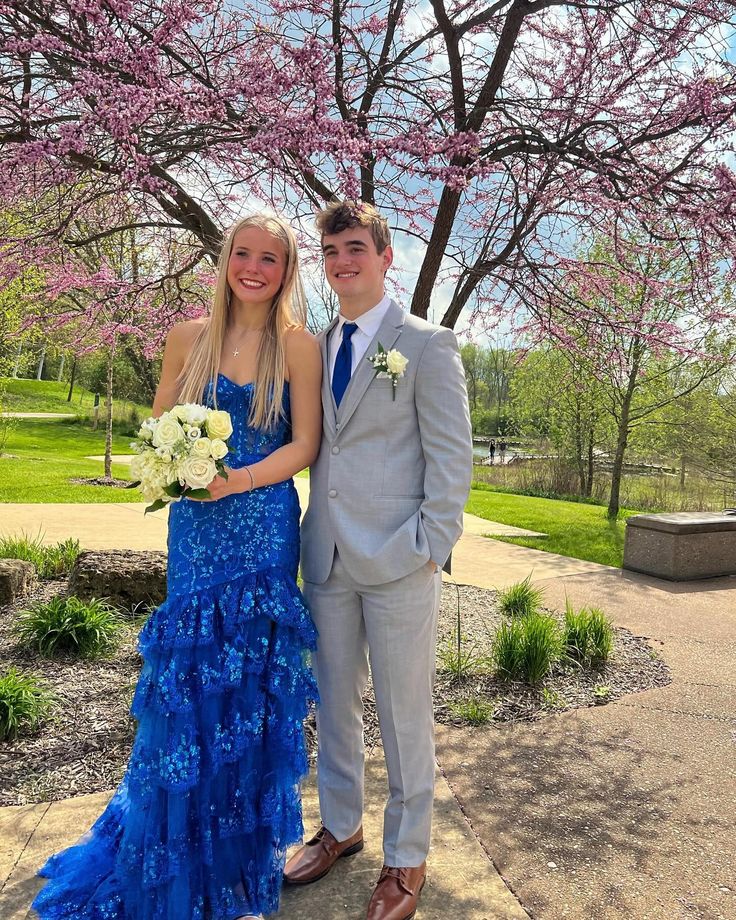 Elegant Blue Sequin Long Prom Dress,Evening Dress S6531