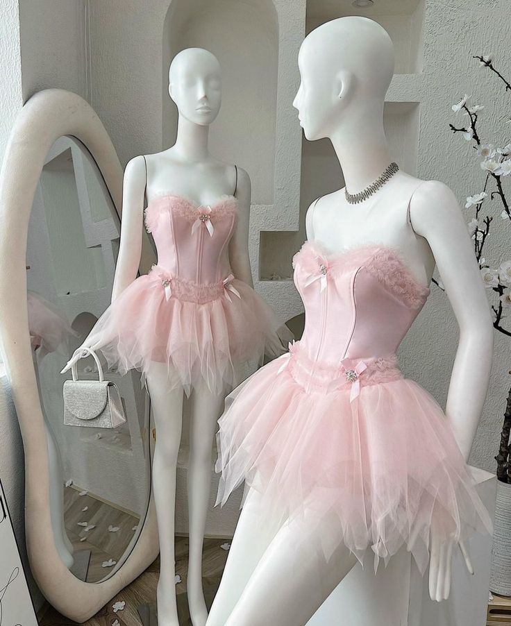 Pink Strapless Sleeveless A-Line Mini Homecoming Dress S5859