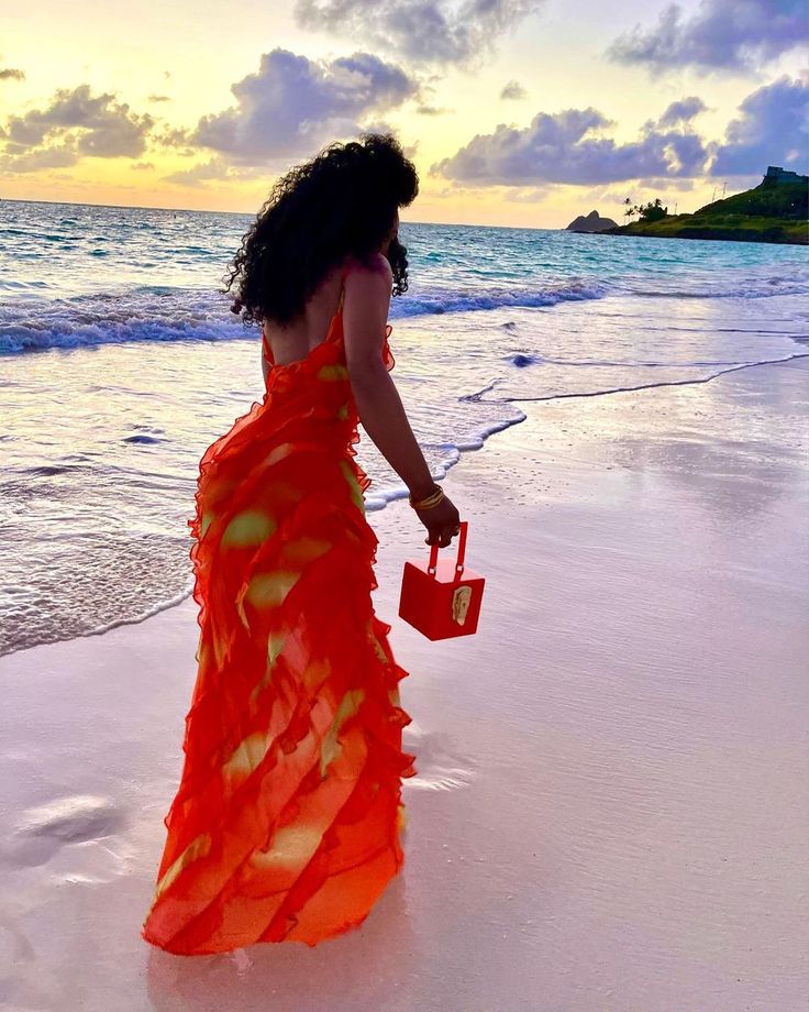 Sexy Sheath Straps Chiffon Long Tiered Prom Dress S6605