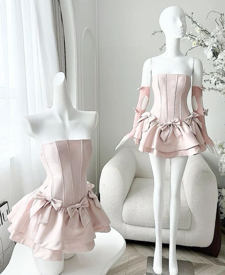 Simple Strapless Sleeveless Satin A-Line Mini Homecoming Dress S5855