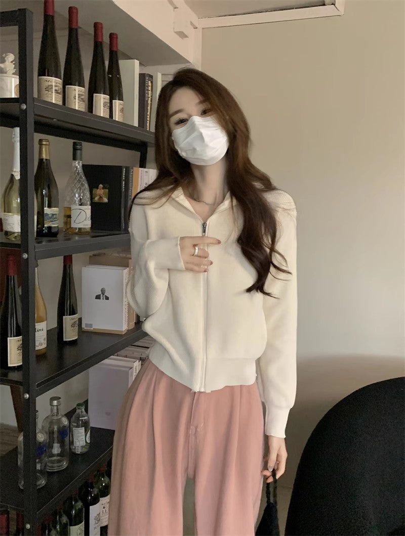 New style knitted cardigan jacket sweater for women S3405