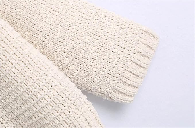 New vintage fashion long sleeve hooded loose knit sweater S2511