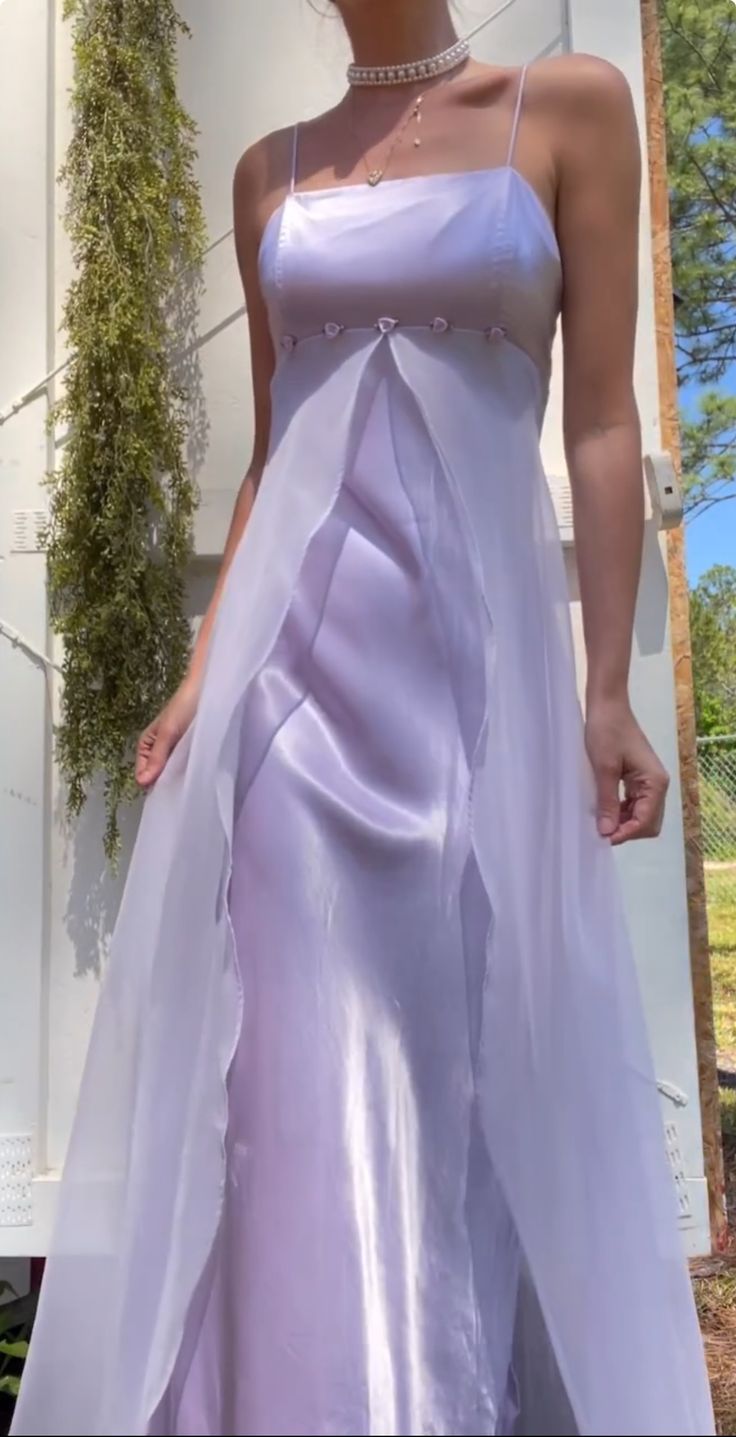 Vintage Lilac Prom Dresses Long Evening Gown Tulle Formal Party Dress S6705