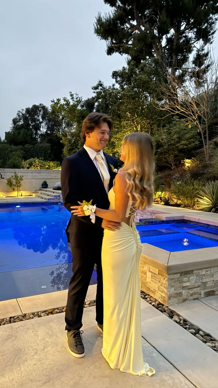 light yellow prom dress corset strapless bodycon Evening Dress S6673