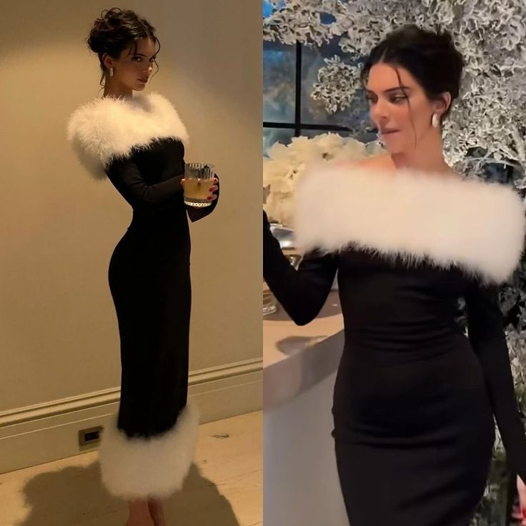 Women Dresses Sexy Off Shoulder Long Sleeve Elegant Evening Party Gown S6736