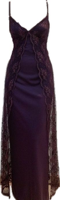 Sexy V-neck Grape Vintage Party Dress Long Formal Dress S6306