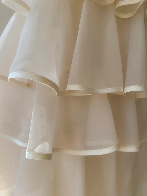 Champagne color halter neck straight cake cute short skirt homecoming dress R5003