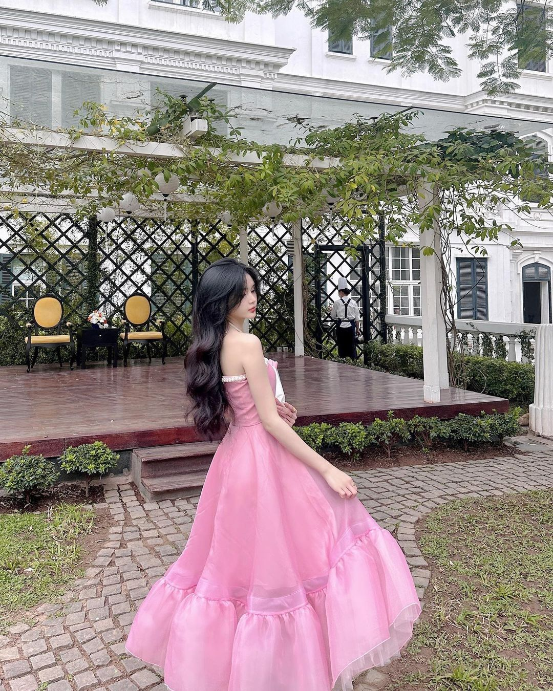 Sparkly Tulle Women's Prom Gown Light Pink Waist Fitted Maxi Evening Dress Birthday Dress — Fall Outfit 2026 New RS3413