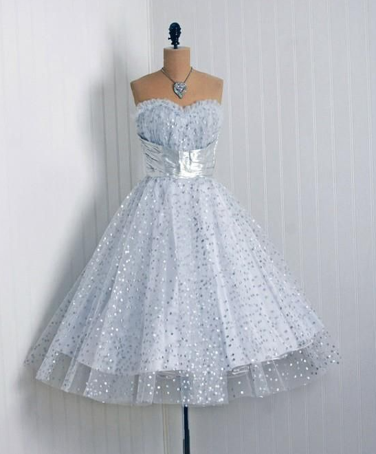 Sequins Glitter Tulle Women's Homecoming Dress Blue Corset Short Prom Dress RS2356