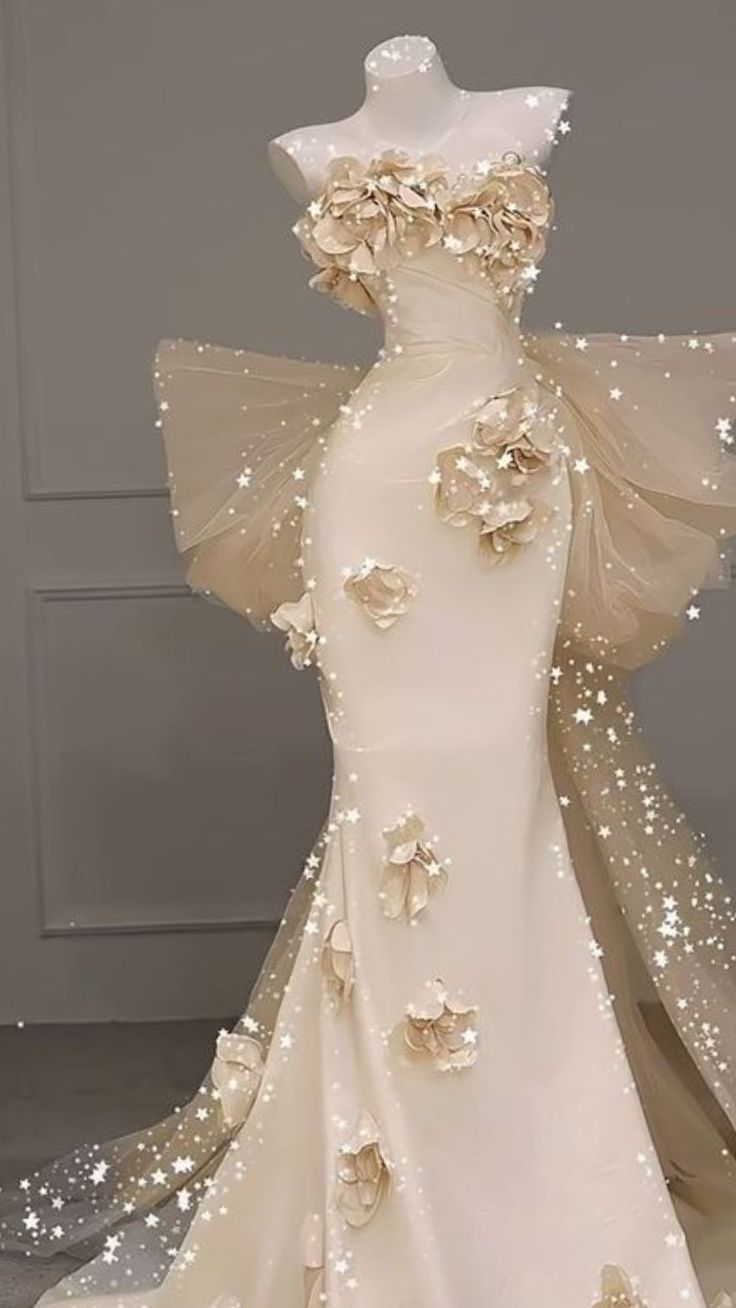 Brown tube-top slim-waist fishtail long dress, prom dress R5357