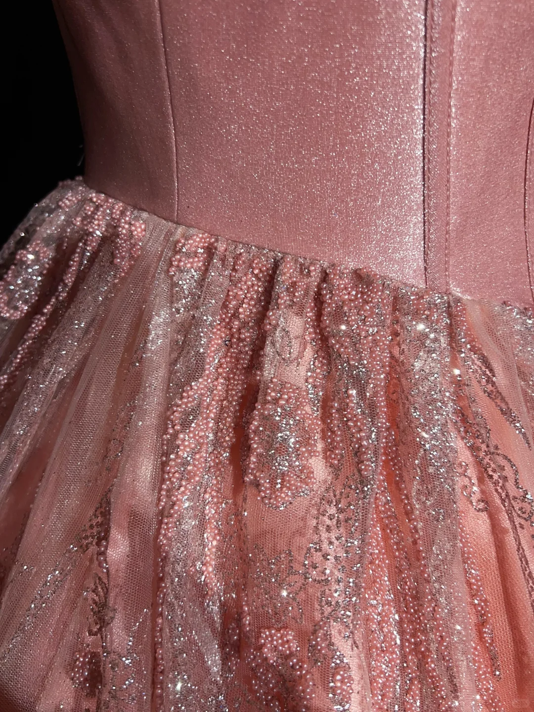 Pink halter chest 3D flower waist slim lace skirt design short skirt homecoming dress R4940