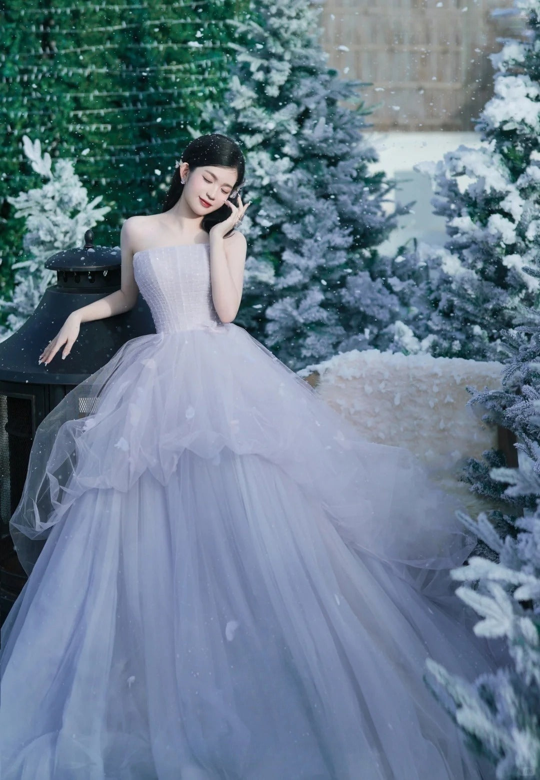 Elegant Tulle Party Dress Prom Dresses For Women Evening Gowns S3101