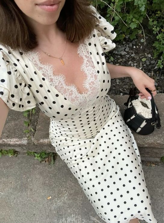 Sexy V Neck Lace Long Prom Dress Evening Party Dress S7093