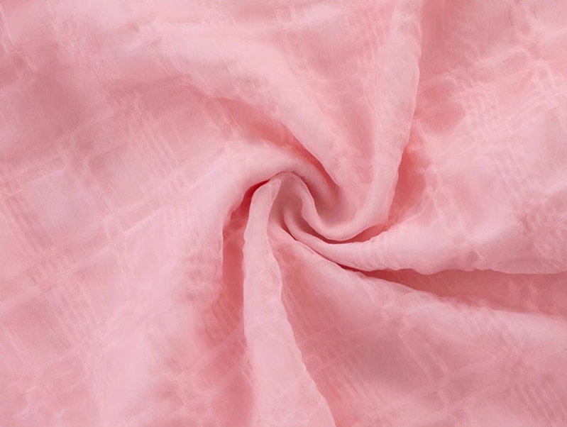 2025 Summer New French Pink Gentle Style Mermaid Princess Plaid Dress R0966