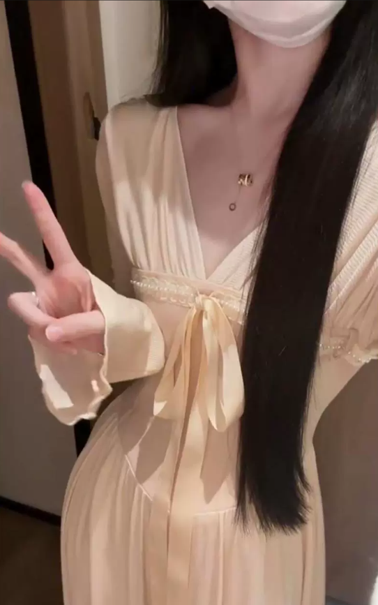 Beautiful sweet fairy long dress S5746