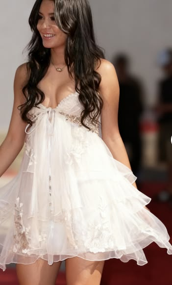 Hazy Tulle Embroidered Women's Homecoming Dress White Corset Short Prom Gown Birthday Dress RS3167