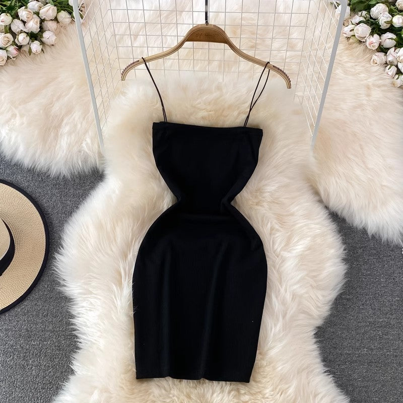 Summer new style solid color dress S4293