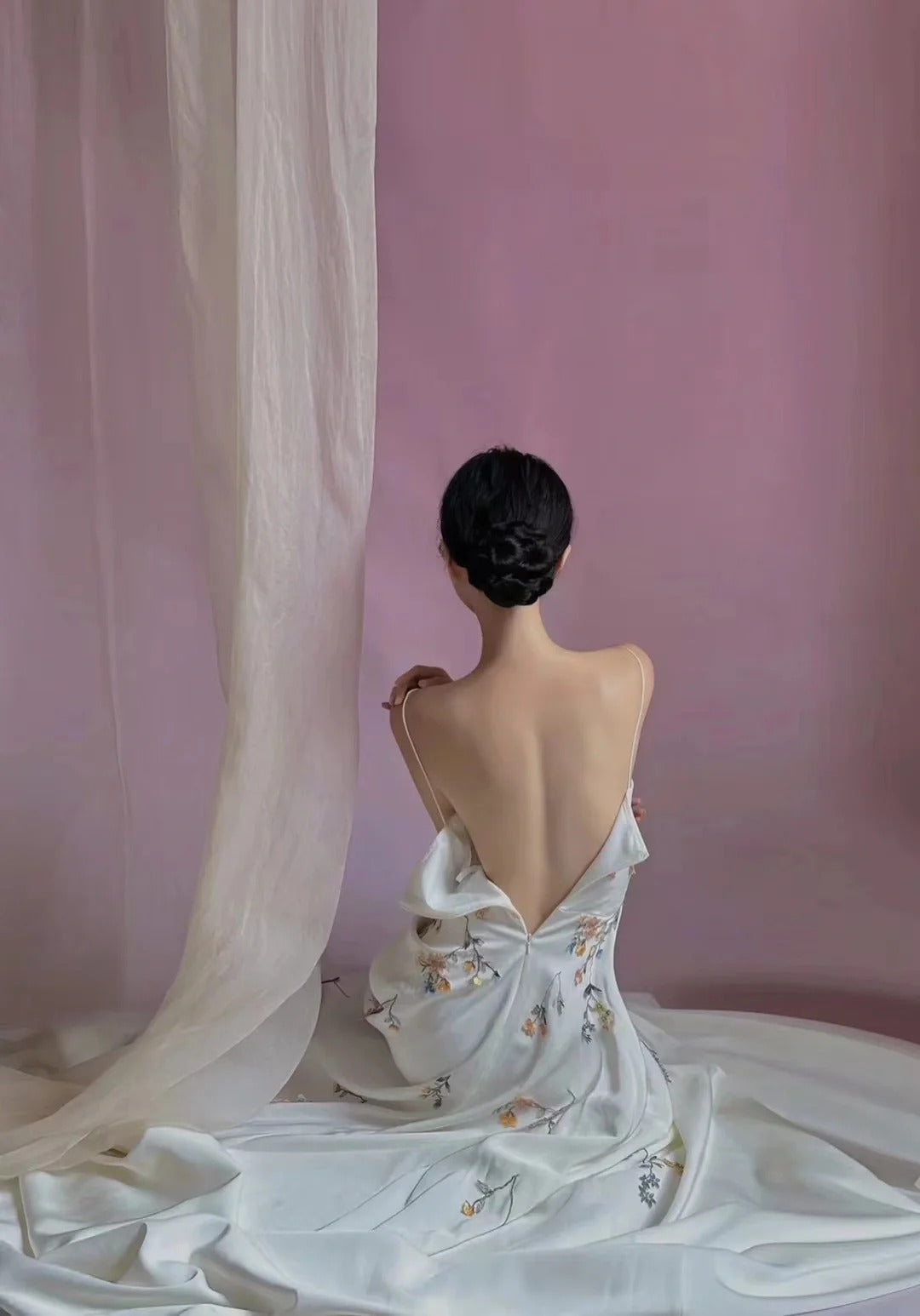 Long Evening Dresses Spaghetti Straps Princess Prom Gown S6950