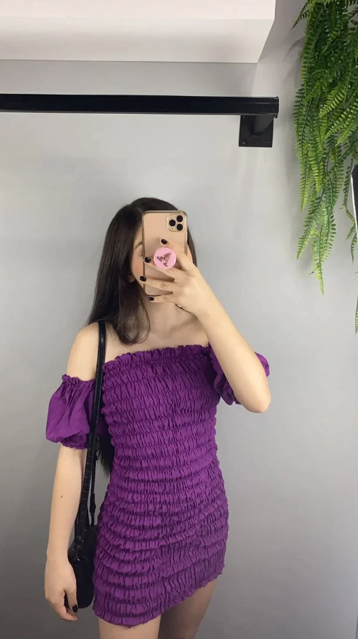 Slim Sexy Women's Homecoming Dress Purple Corset Short Prom Dress Party Dress RS2574
