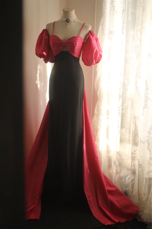 Pink halter-neck fitted bodycon long ball gown R6770