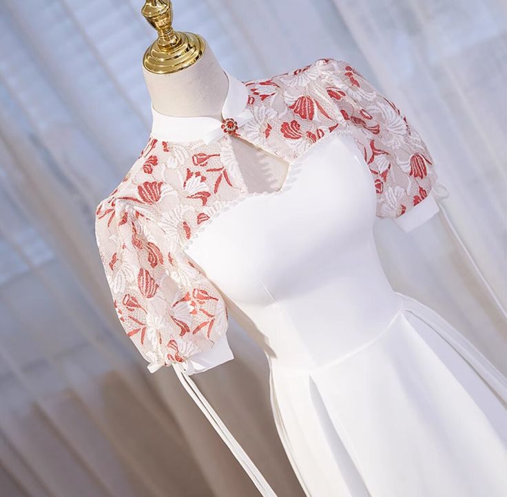 White Sweetheart Fashion Prom Dress Special Occasion Dress S4969