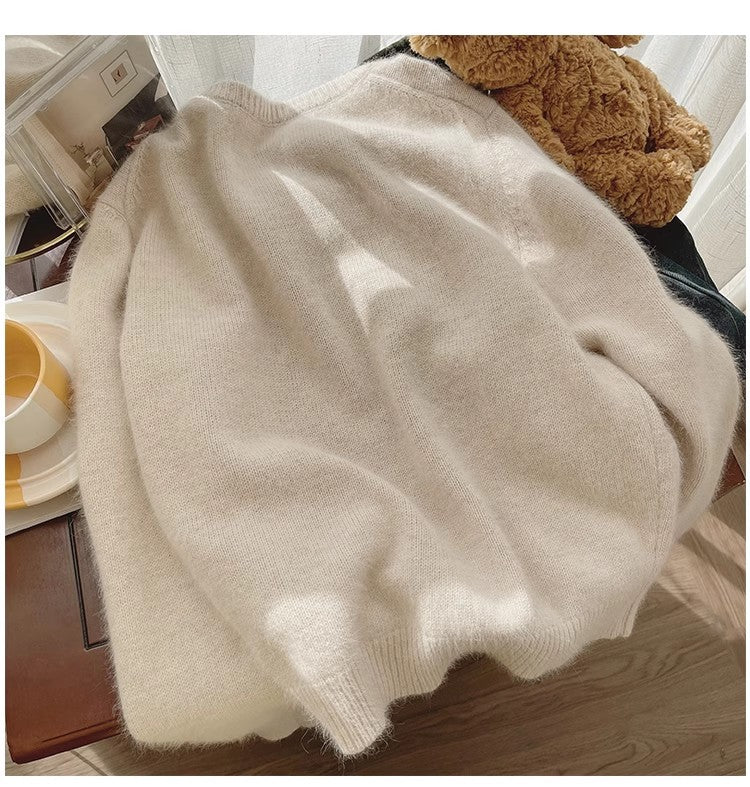 jacquard round neck sweater for women fashionable sweater S4897