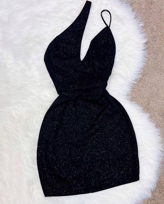 Party Dress Black Dress Sexy Dress Mini Dress S5069