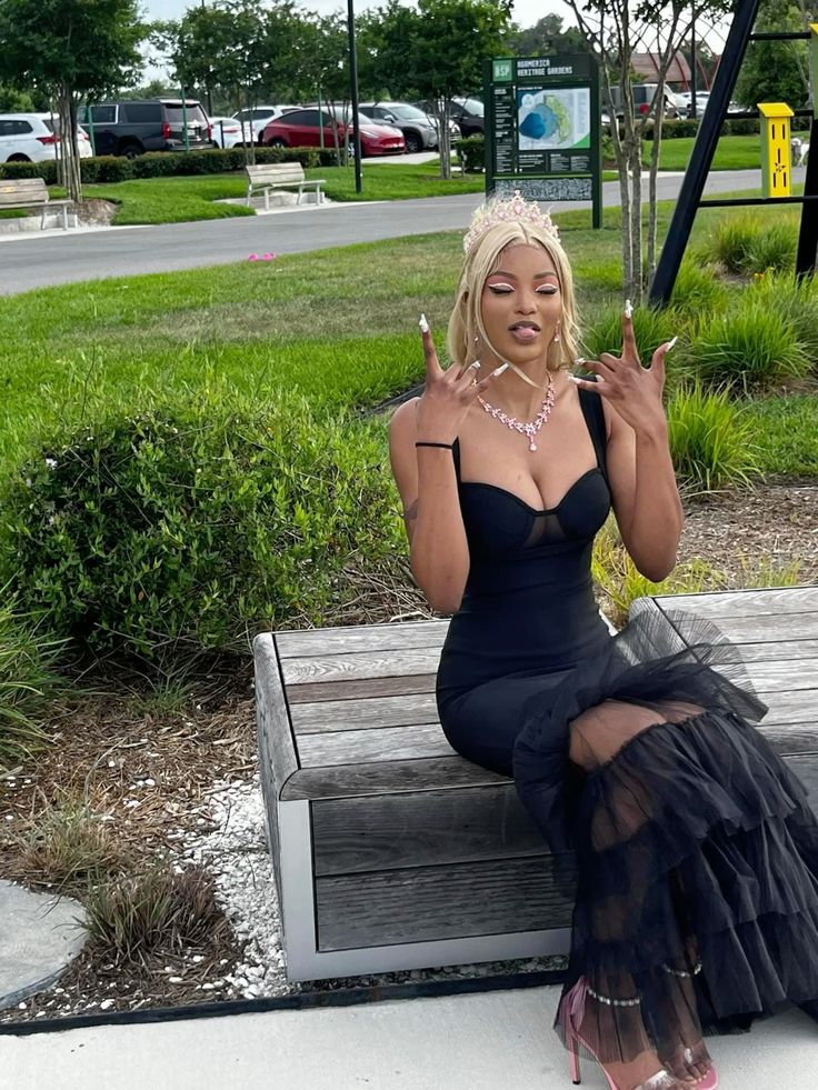 Junior prom Dress, Black Long Formal Dress S5288