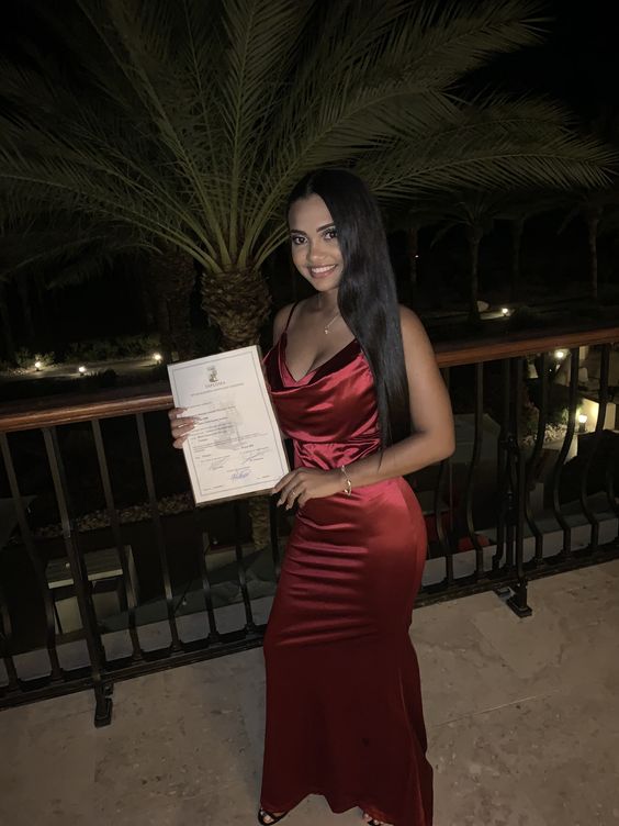 Simple Style Spaghetti Straps Burgundy Long Prom Dresses S5081