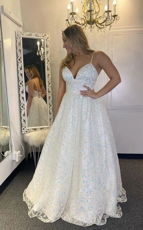 Sparkly Long Prom Dress,Prom Dresses,Pageant Dress S5123