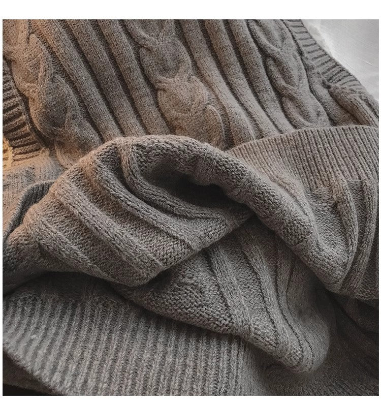 knitted vest for women new sweater cardigan jacket S5013