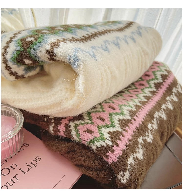 Sweater New Style Popular Beautiful Knitted Tops S4862