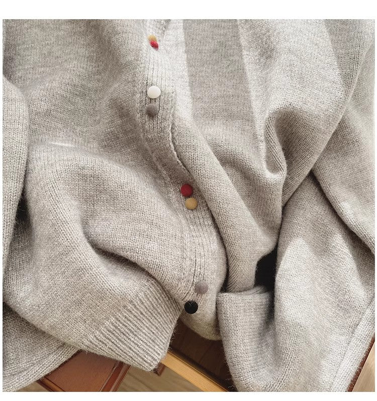 pullover sweater for women new style design knitted cardigan S4839