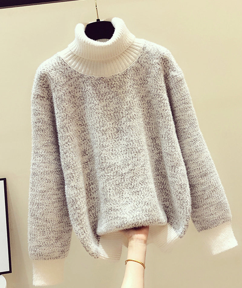 Sweater Cute Turtleneck Sweater S4372