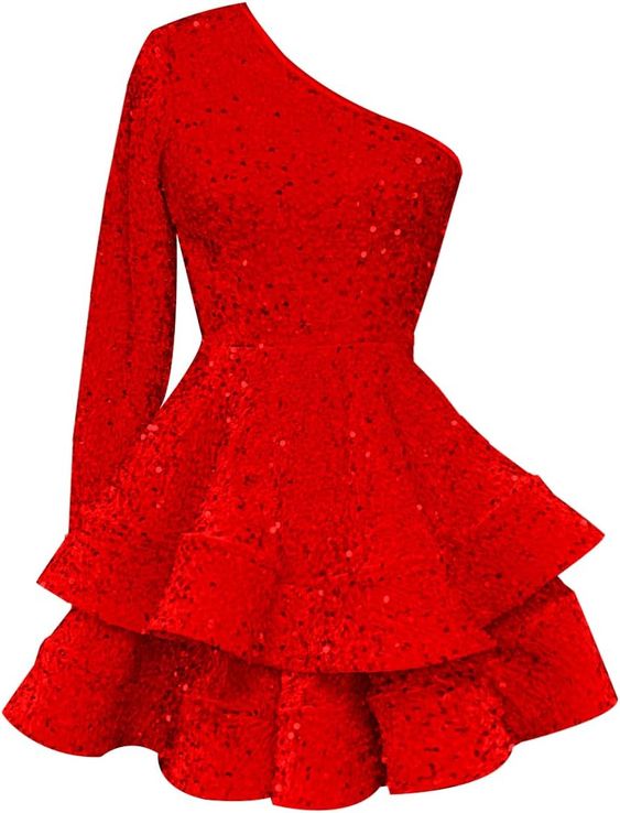 Elegant Shoulder Sequin Dresses Formal Wedding for Any Occasion 2023 S2940