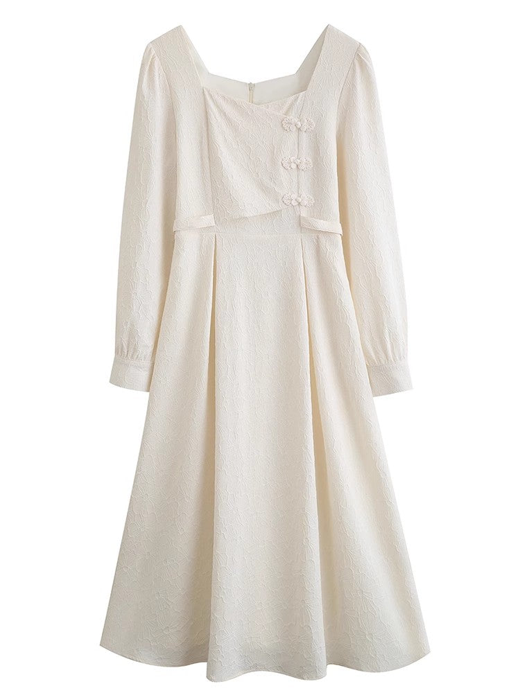 2023 New Women's Clothing Long Sleeve Dress S3461