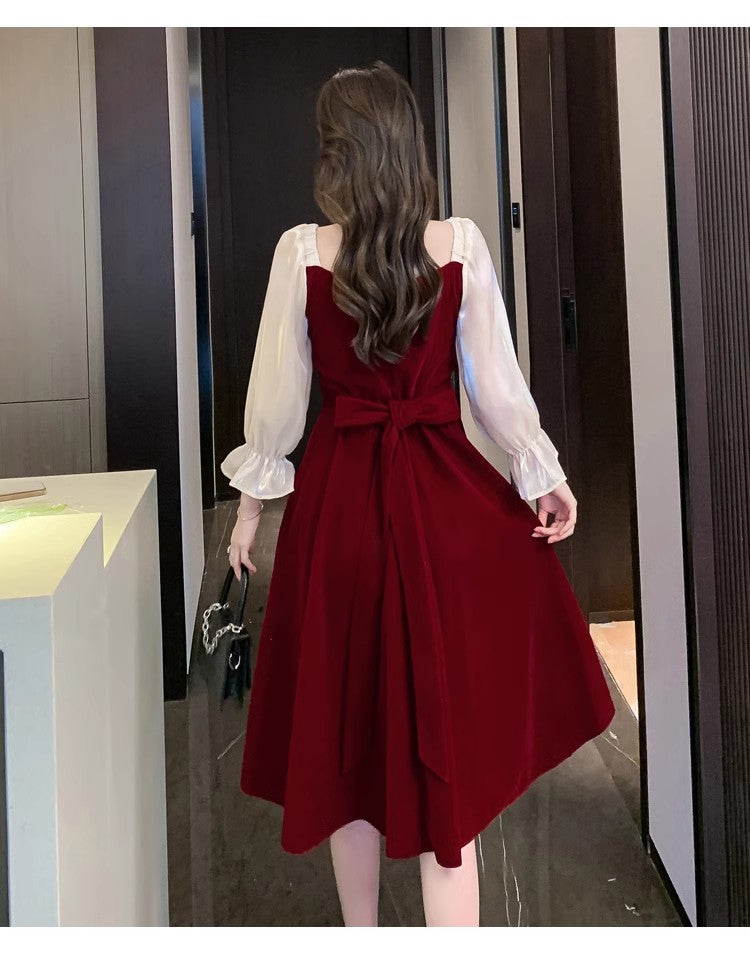 red dress for weddings, evening gowns homecoming dresses S3452