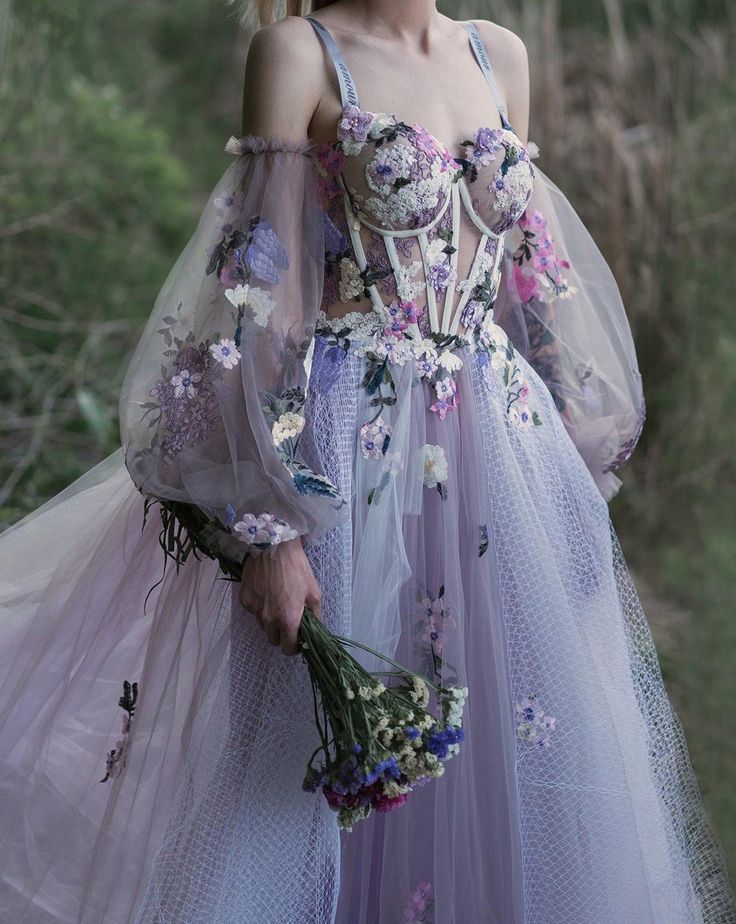 Unique fairy tail Occasion dress , prom dress ,dreamy Wedding Dress ,Beach wedding dress S2705