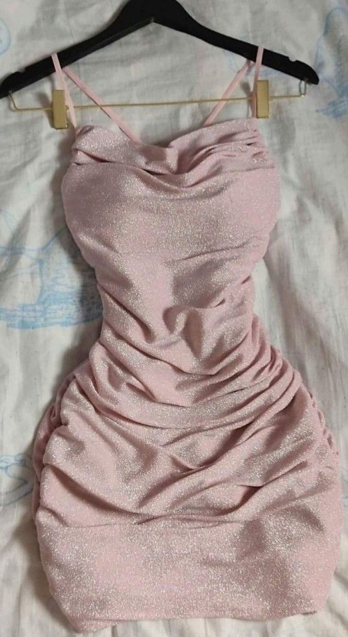 Pink Short Prom Dress Homecoming Dress S2595