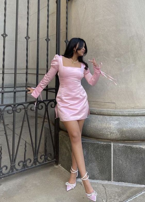 Pink Short Prom Dress,Homecoming Dress S2913