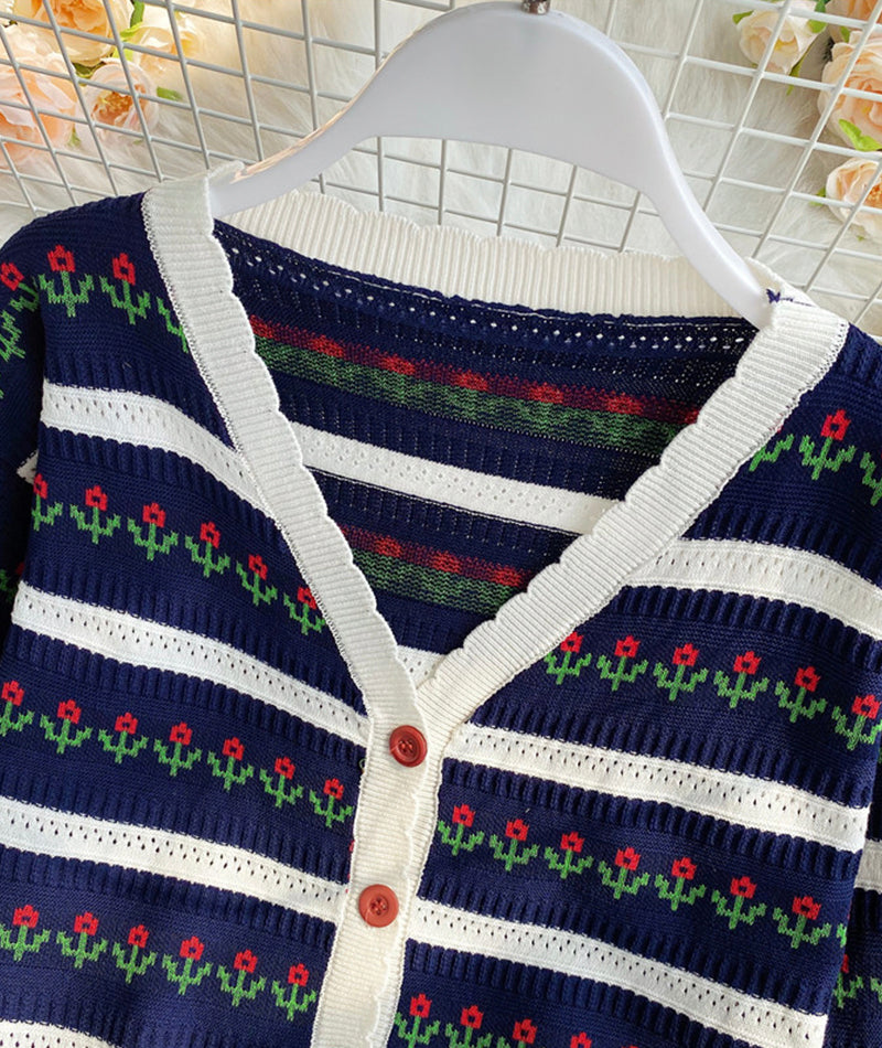 Sweet Cardigan Long Sleeve Sweater S4370