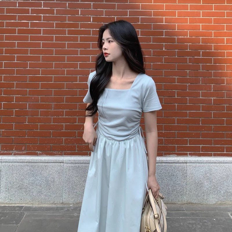 A-line Dress Women's Design Long Skirt women plus size S3466