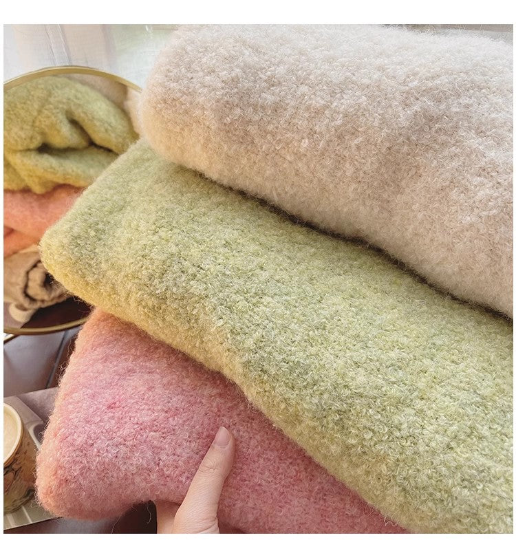 Solid color soft sweater for women knitted top S4816