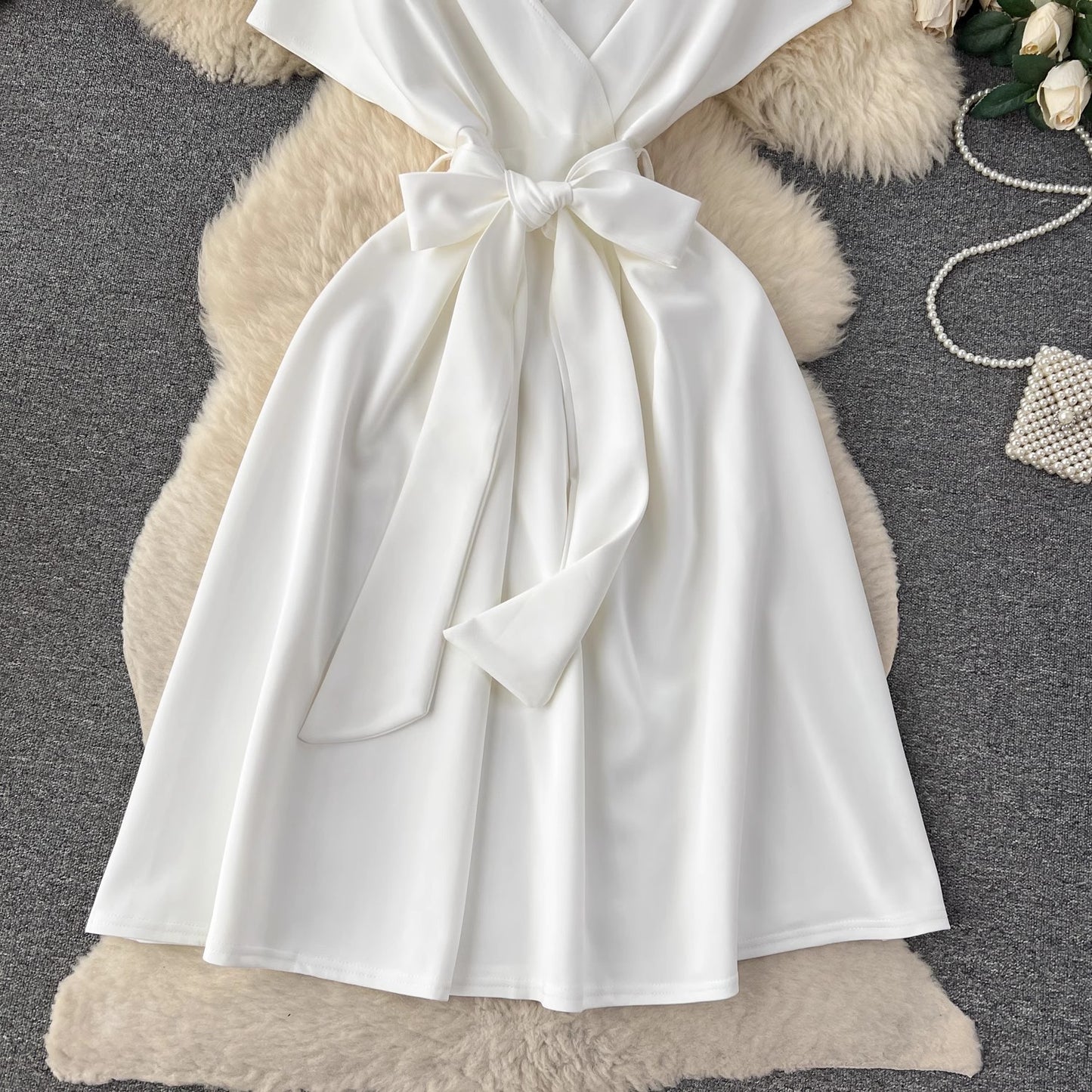 banquet party dress for women chic dress S4627