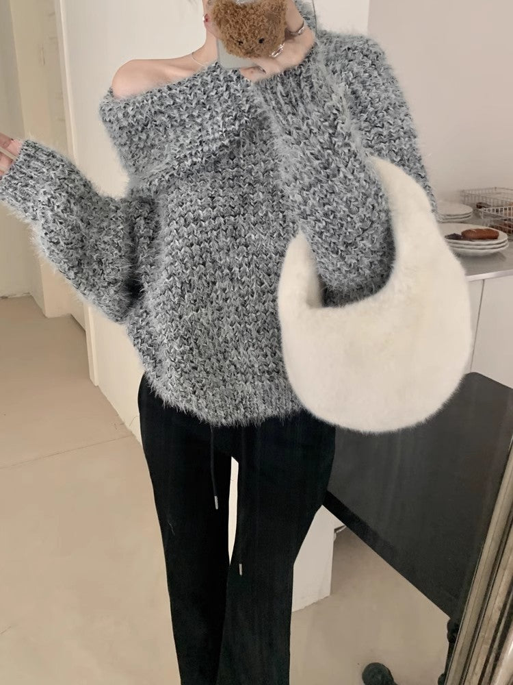 long-sleeved sweater S4782