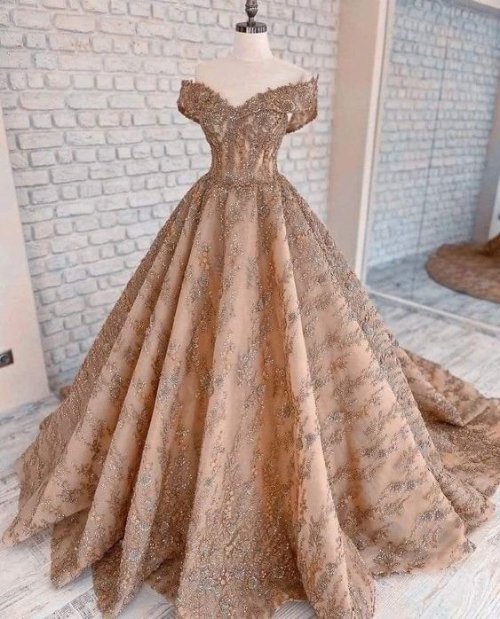 Chic Prom Dresses Long Ball Gown Formal Dress for Women Wedding Gowns S3882